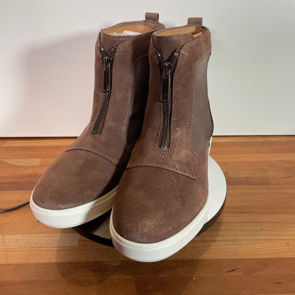 Naturalizer Shoes - Naturalizer Tisha slip on wedge sneaker  - 7M  Brown